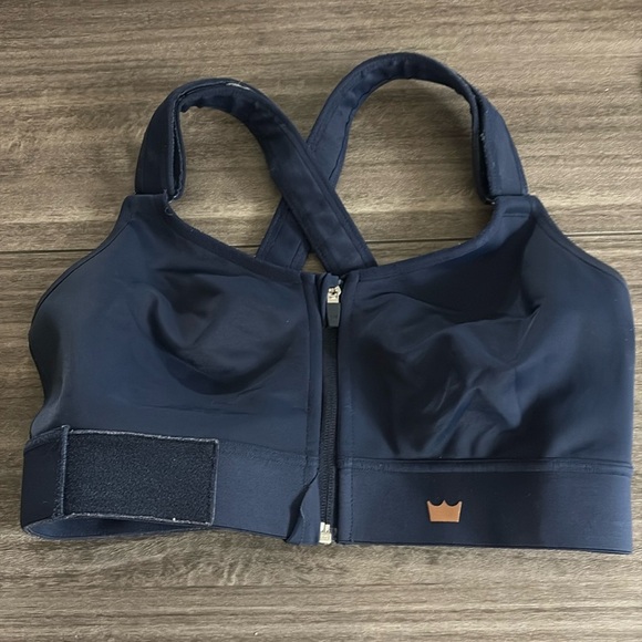 SHEFIT Flex Navy High Intensity Sports Bra - Picture 1 of 7